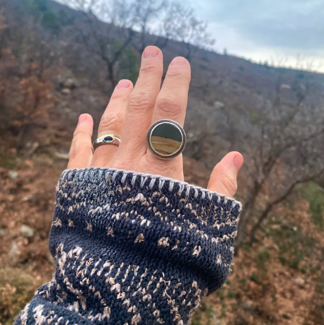 Desert Jasper Ring by Thread Metal Stone